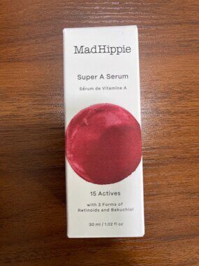 NIB Mad Hippie Super A Serum Retinol Bakuchiol 1.02 oz